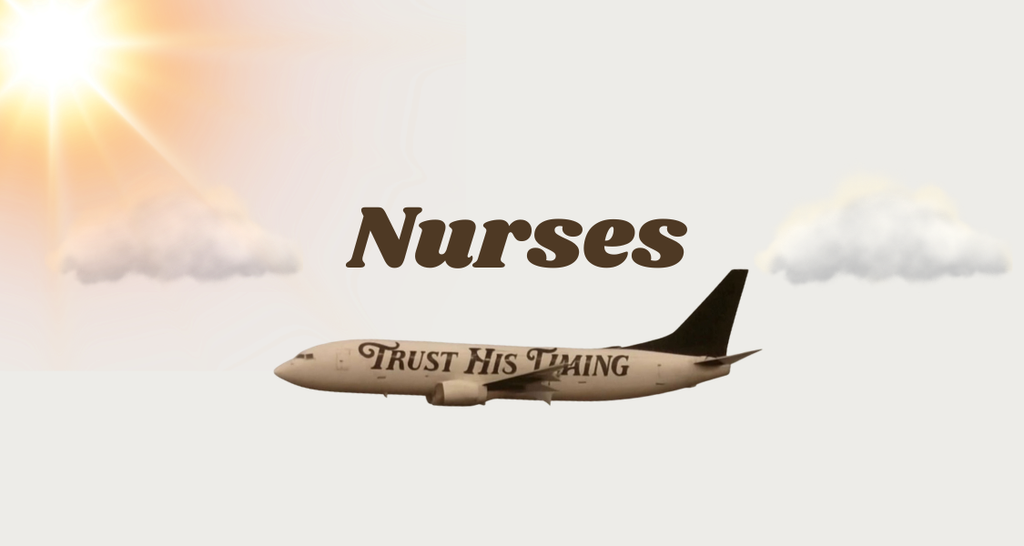 Nursing Graphic Cotton T-Shirt