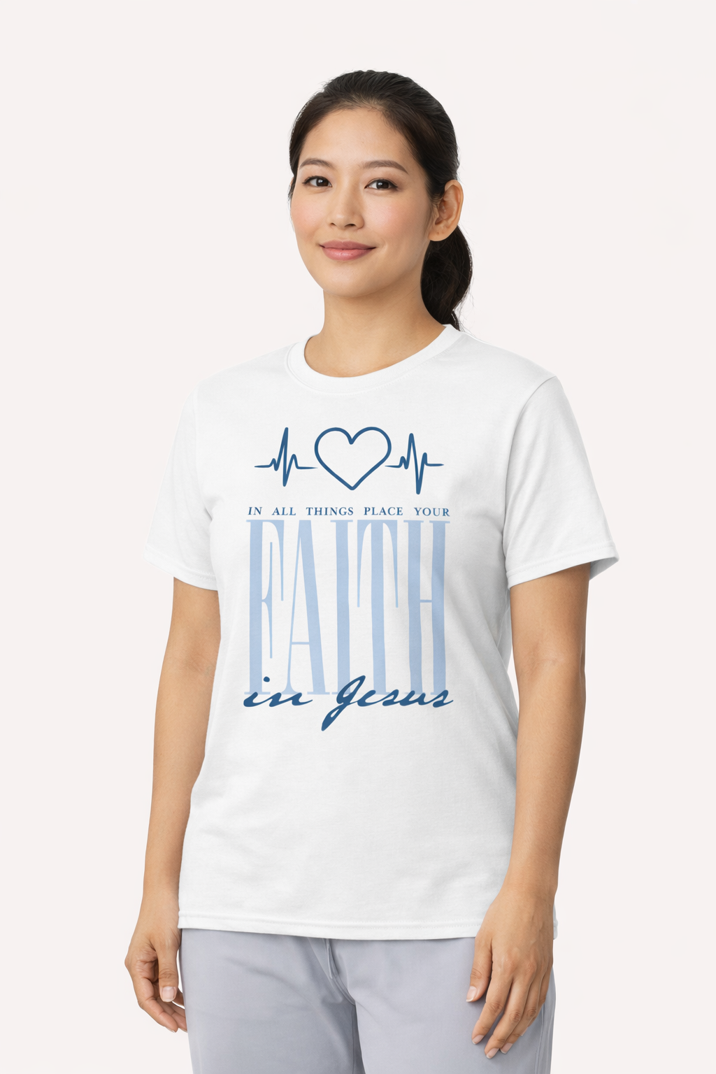 Nursing Graphic Cotton T-Shirt